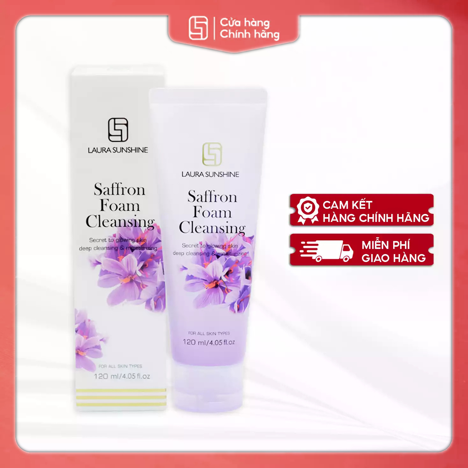 Sữa rửa mặt nhuỵ hoa nghệ tây - Saffron Foam Cleansing