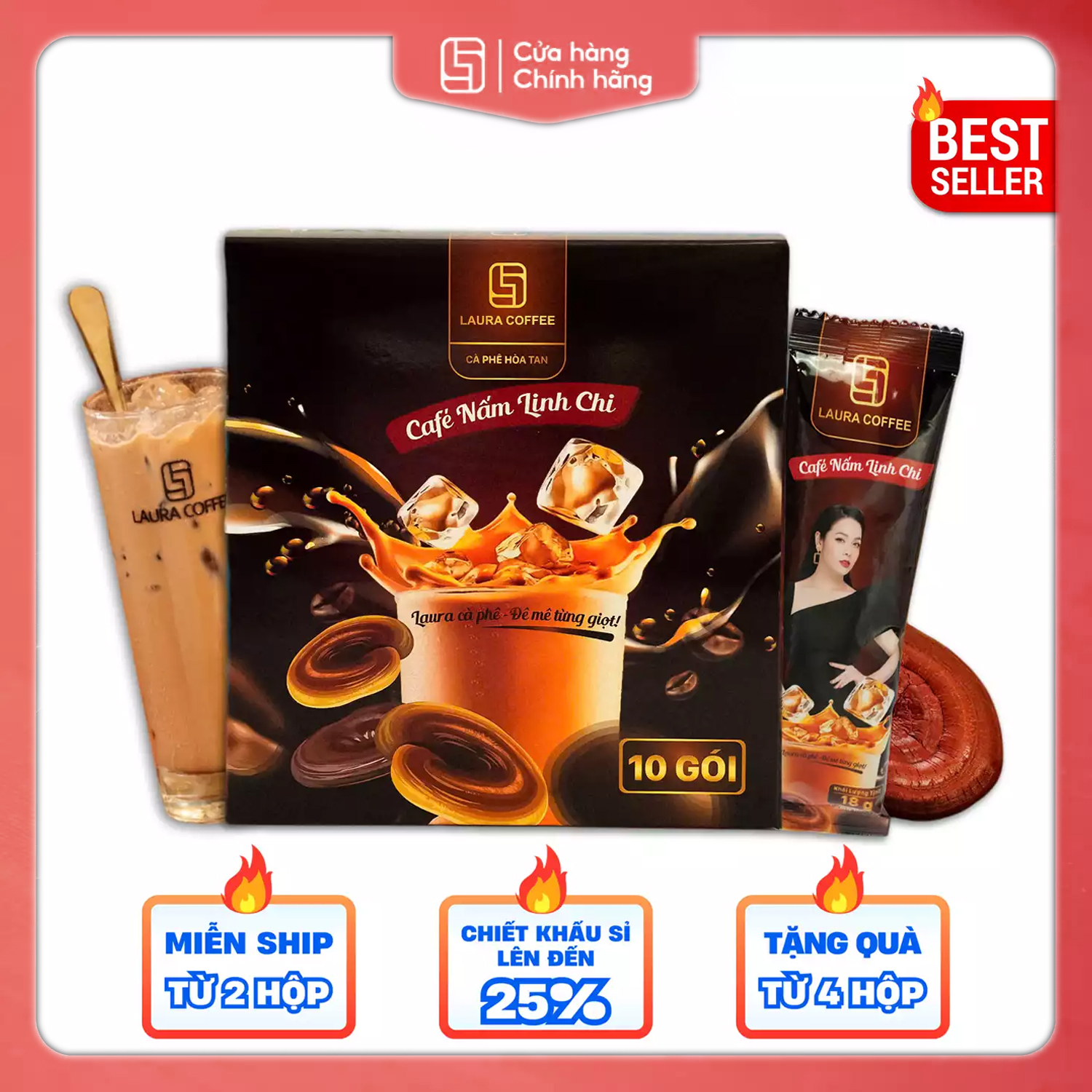Cà Phê Nấm Linh Chi
